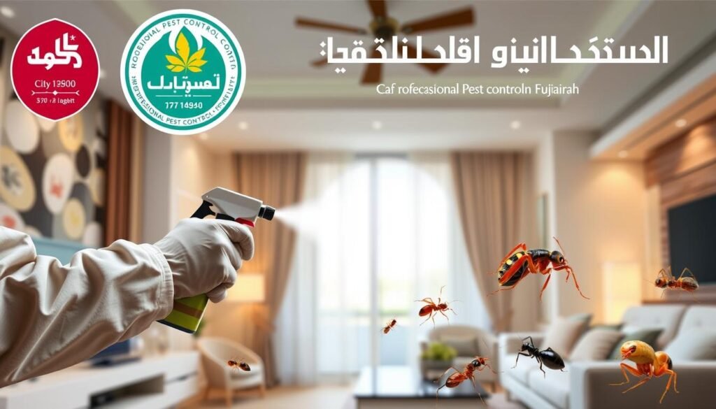 شركة مكافحة حشرات في الفجيرة